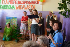 Impreza Integracyjna ŚDS w Dąbrowie Widawskiej "Razem dla niepełnosprawnych"